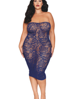 Ensemble 2 pièces manches longues bleu marine Daïna